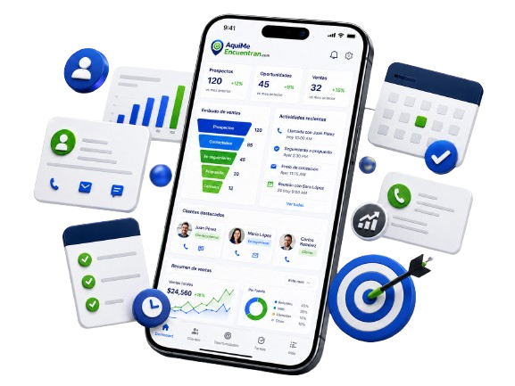 Pantalla del módulo Control de Clientes